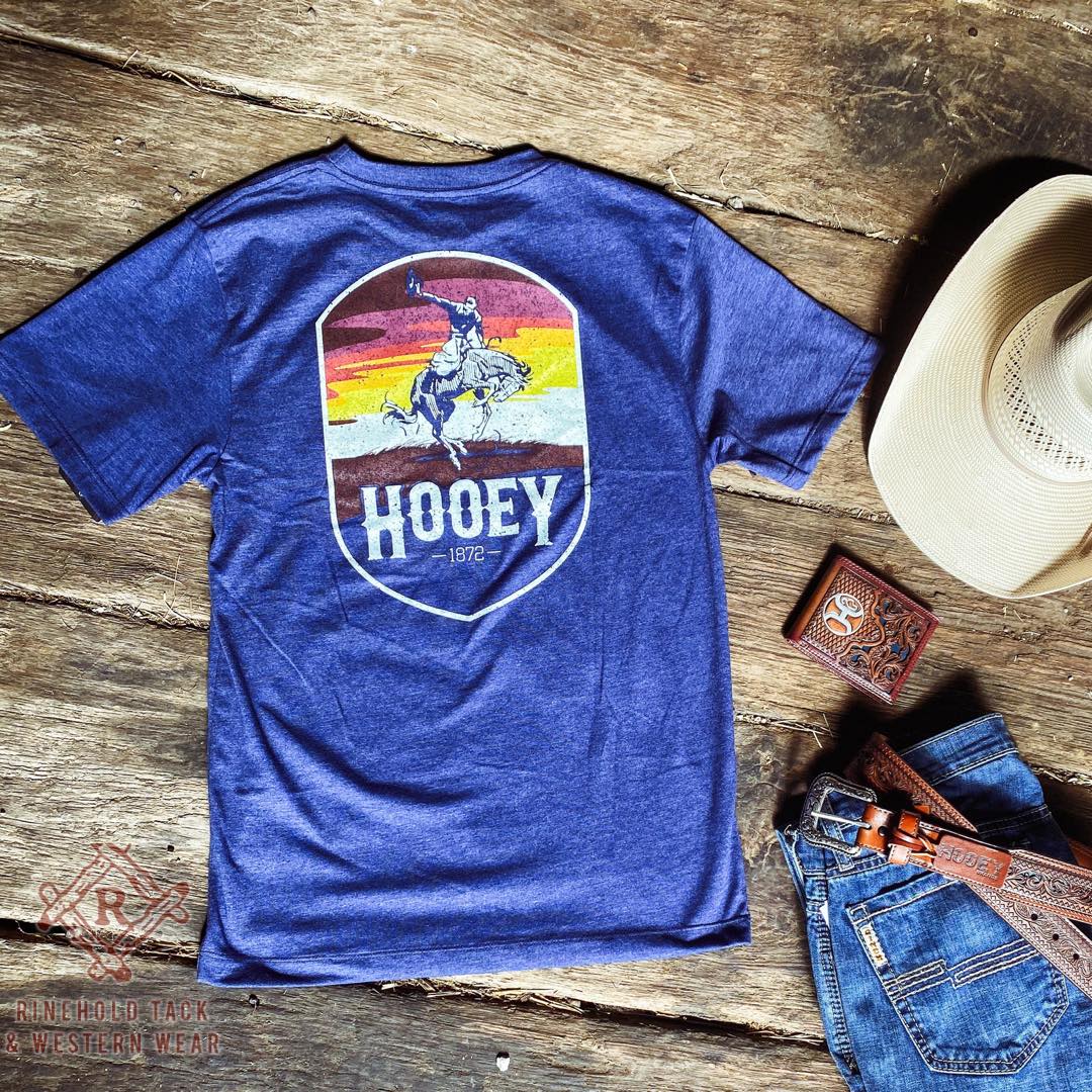 Cheyenne Navy Hooey Tee