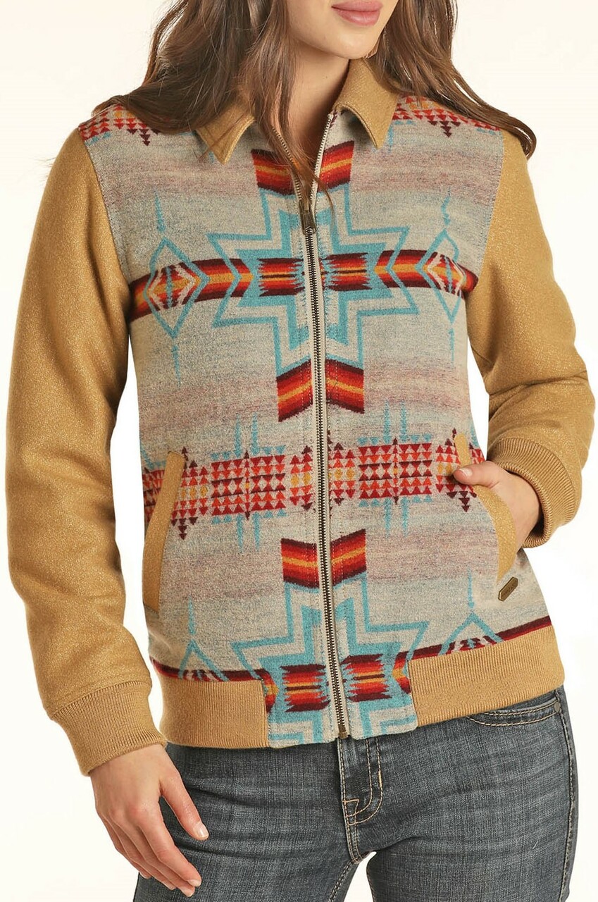 womens western wool jackets