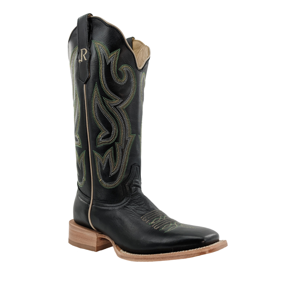 Women's R. Watson Ebony Calf Cowboy Boot